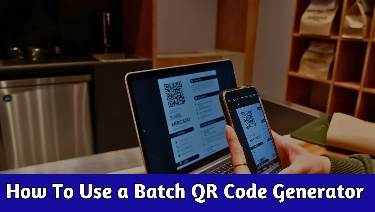 How To Use a Batch QR Code Generator